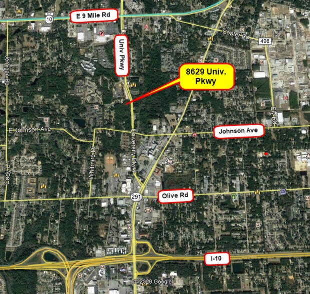 8629 University Pkwy, Pensacola, FL 32514 Land For Sale