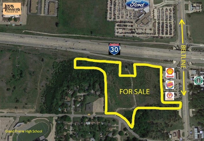 Primary Photo Of 905 N Beltline Rd, Grand Prairie Land For Sale