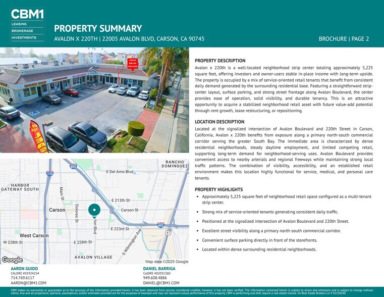 More Photos Of 22001-22005 Avalon Blvd, Carson Unknown For Lease