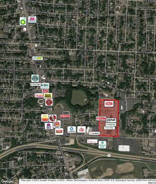 More Photos Of 3014-3058 Cromer Ave NW, Canton General Retail For Lease