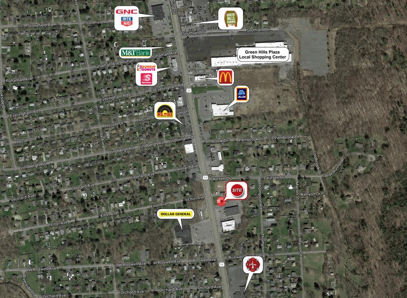 6313 S Salina St, Nedrow, NY 13120 Fast Food For Sale