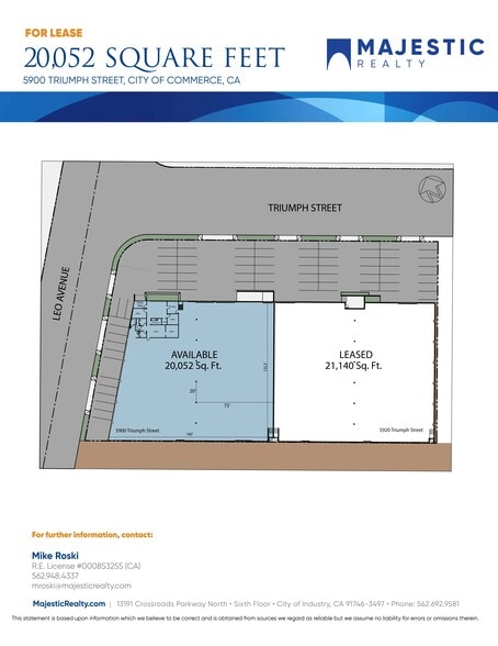 More Photos Of 5900-5922 Triumph St, Commerce Warehouse For Lease