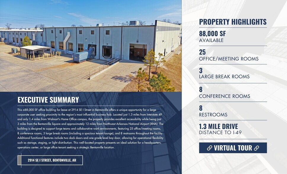 More Photos Of 2914 SE I St, Bentonville Office For Lease