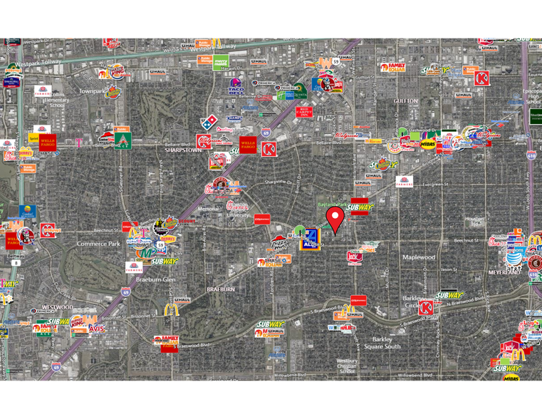 More Photos Of 6009 Maple St, Houston Office Residential For Sale