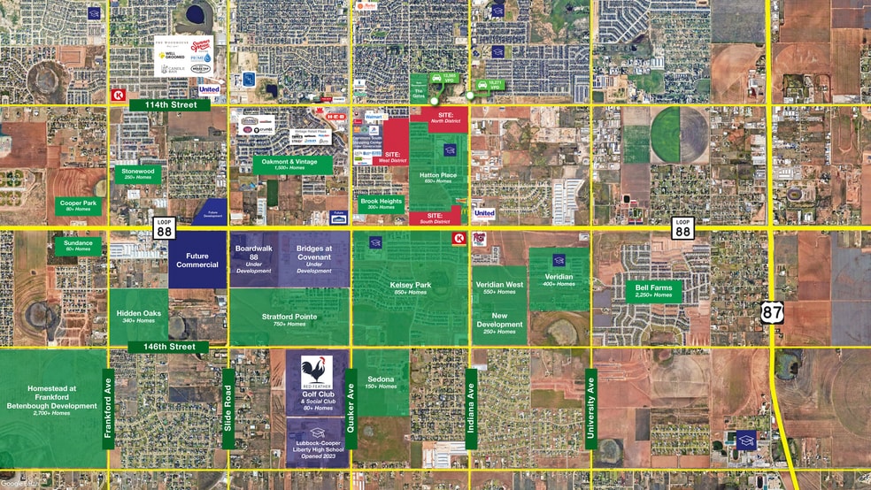 More Photos Of 130th Street & Indiana Avenue, Lubbock General Retail For Lease