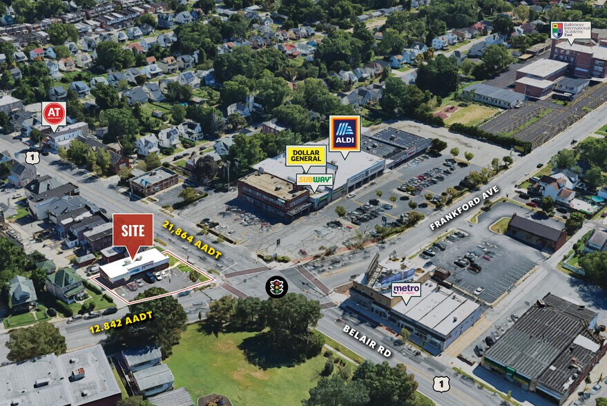 More Photos Of 5400 Belair Rd, Baltimore General Retail For Sale