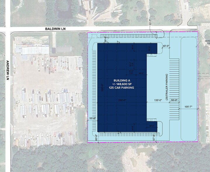 More Photos Of 20960 Baldwin Ln, Porter Distribution For Lease