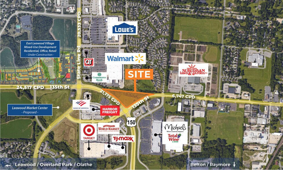 Primary Photo Of W 135th st, Kansas City Land For Lease