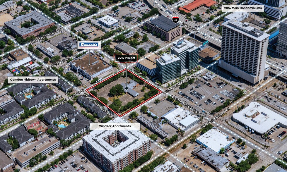 More Photos Of 2217 Milam St, Houston Land For Sale