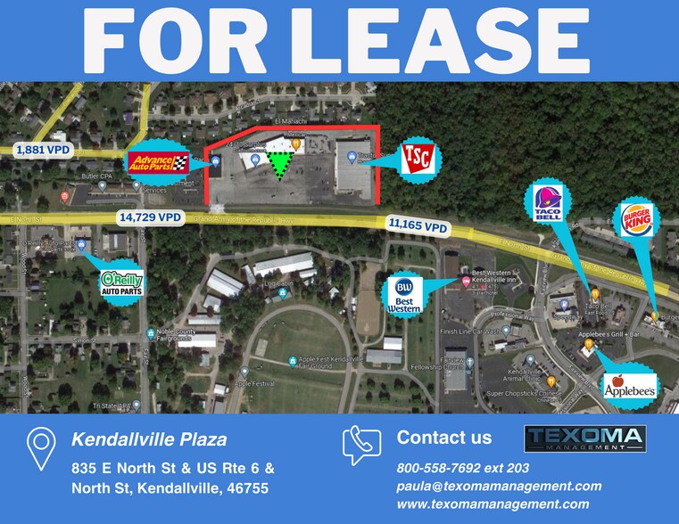 More Photos Of 835 E North St, Kendallville Unknown For Lease