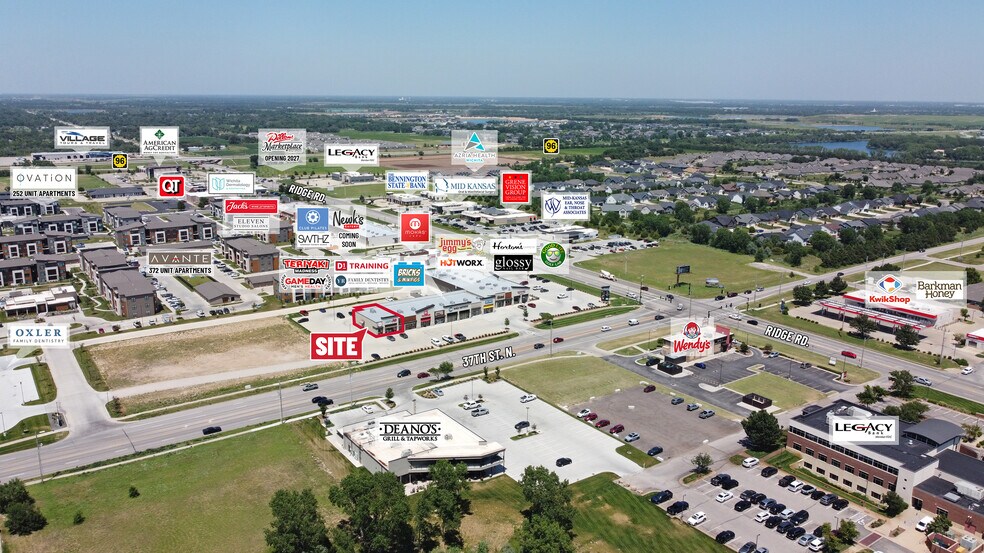 More Photos Of 3801 N Ridge Rd, Wichita Storefront For Lease