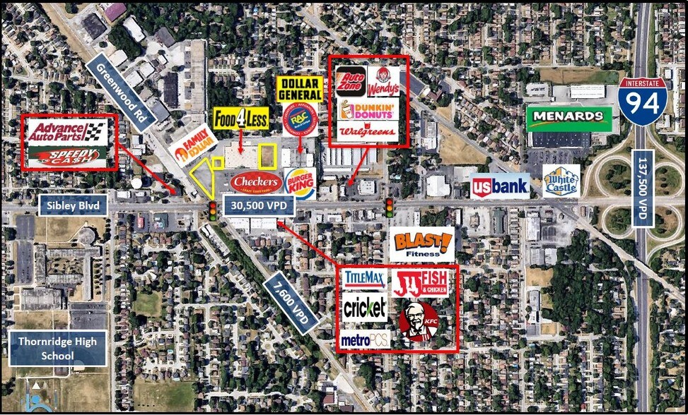 More Photos Of NEC Sibley Blvd & Greenwood Rd, Dolton Land For Sale