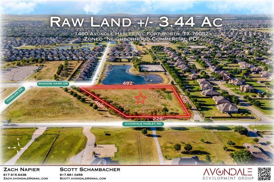 Primary Photo Of 1480 Avondale-Haslet rd, Haslet Land For Sale