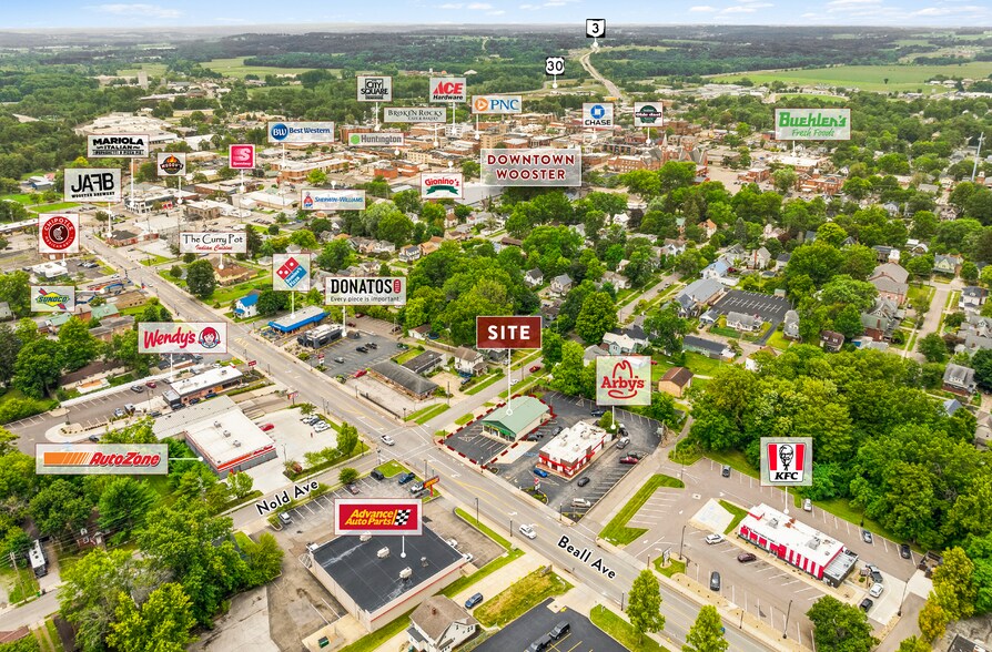 More Photos Of 406 Beall Ave, Wooster General Retail For Lease