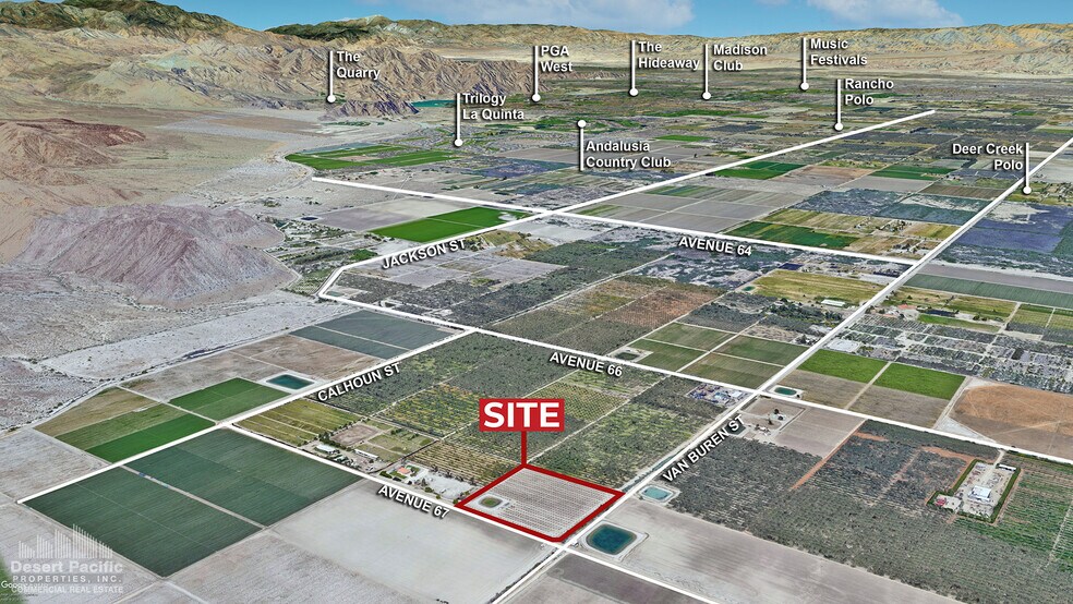 More Photos Of Van Buren St, Thermal Land For Sale