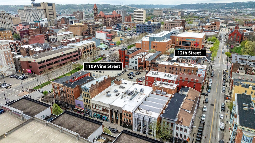 More Photos Of 1107-1111 Vine St, Cincinnati Storefront Retail Residential For Lease
