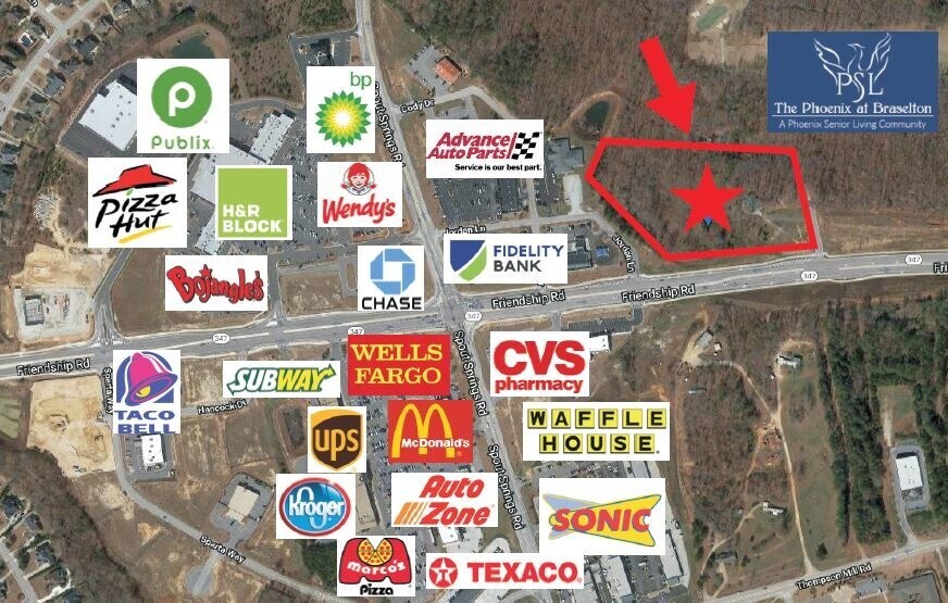 More Photos Of 7345 Jordan Ln, Flowery Branch Land For Sale