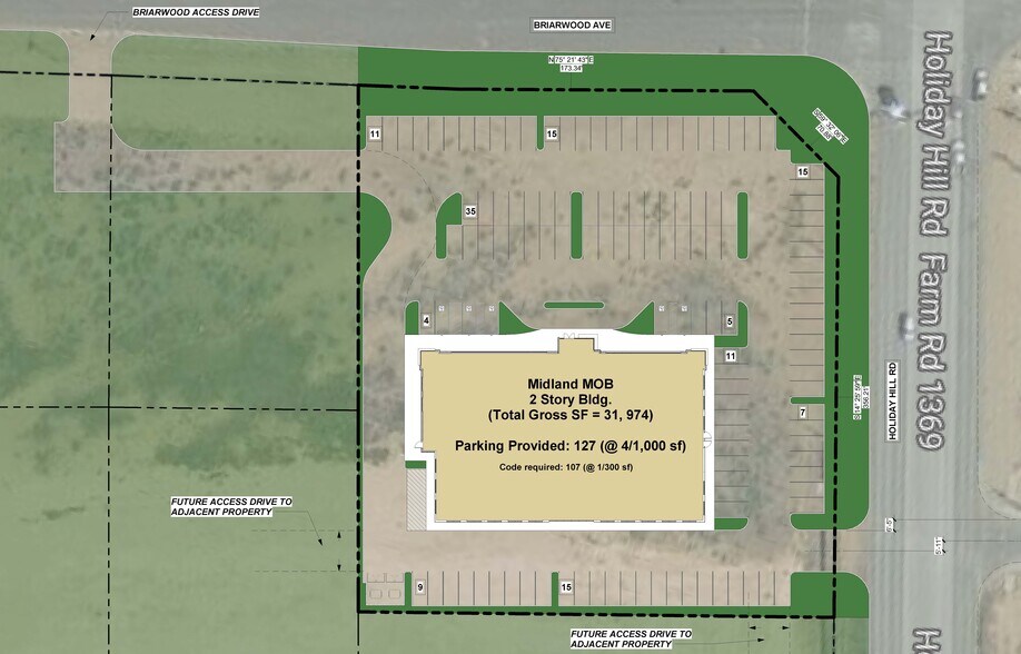 More Photos Of 4505 Holiday Hill, Midland Medical For Lease