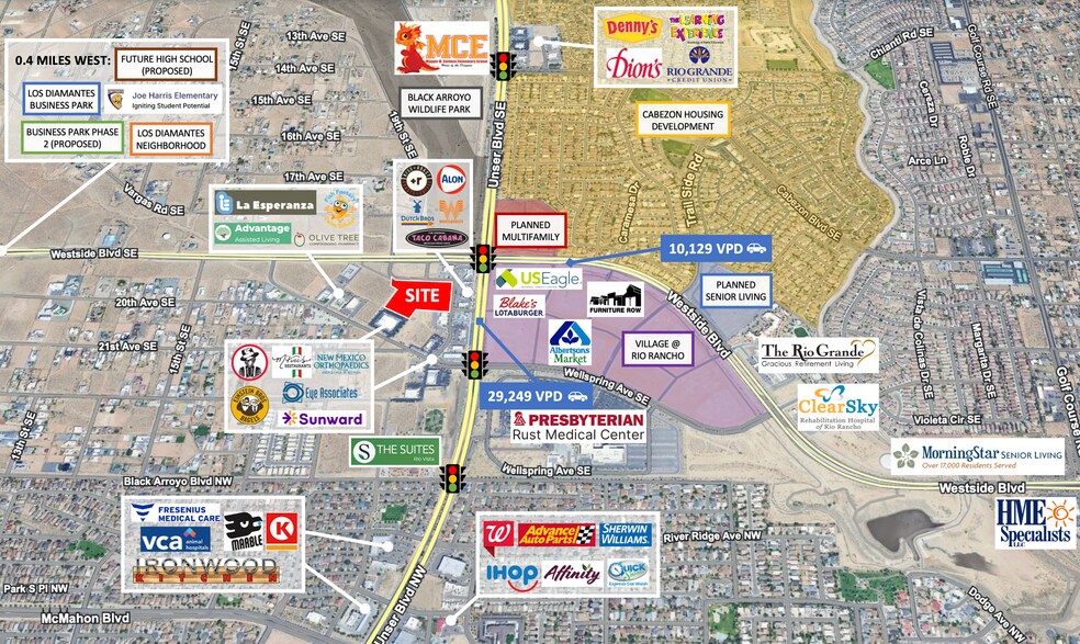 More Photos Of 2021 Unser Boulevard Southeast, Rio Rancho Land For Sale