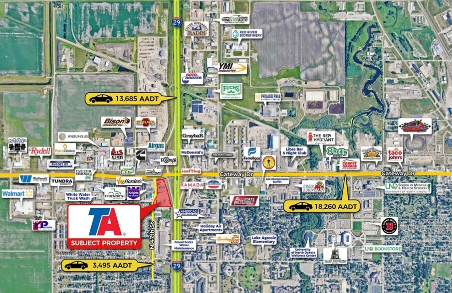 More Photos Of 1212 N 47th St, Grand Forks Truck Stop For Sale