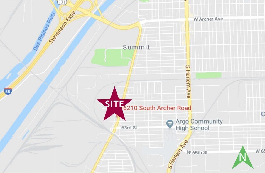 More Photos Of 6210 S Archer Rd, Summit Argo General Retail For Sale