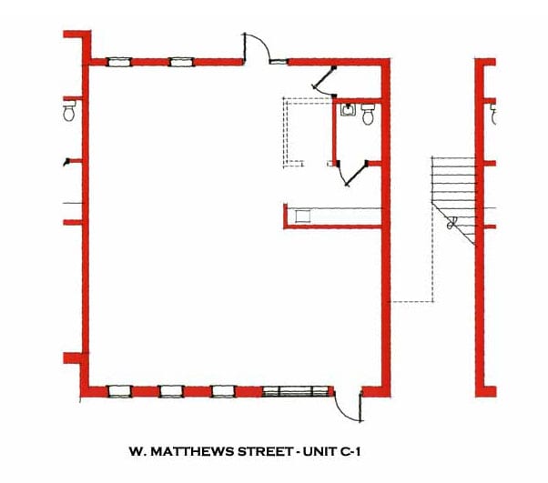 More Photos Of 211 W Matthews St, Matthews Office For Sale