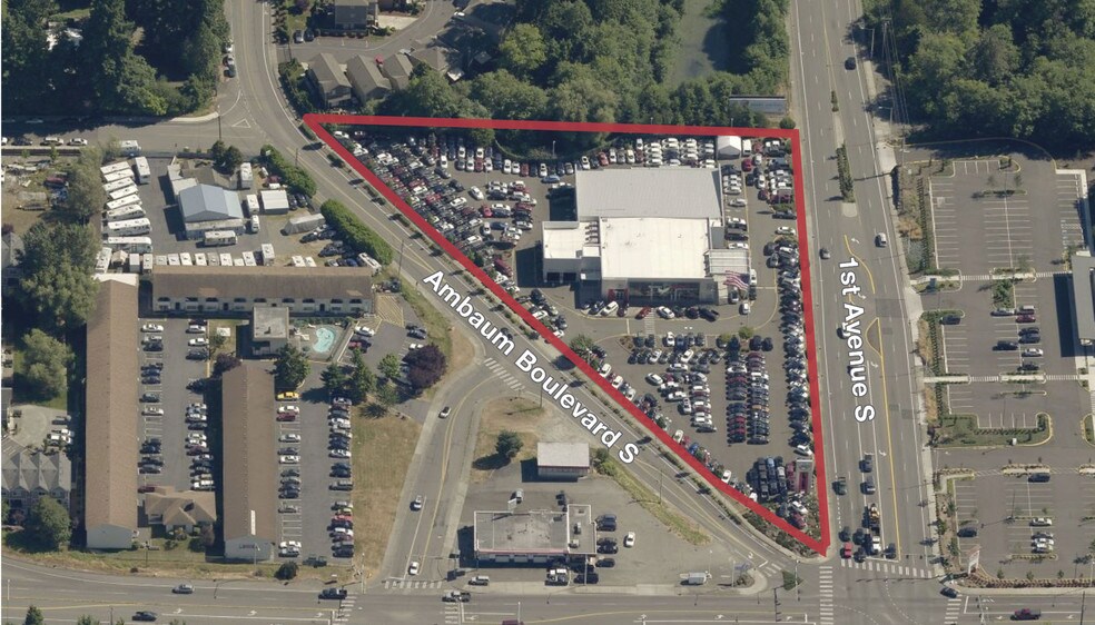 More Photos Of 16042 1st Ave S, Burien Auto Dealership For Sale