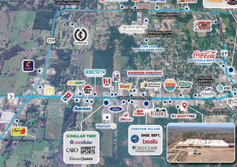 More Photos Of 901 E Washington St, Idabel General Retail For Sale