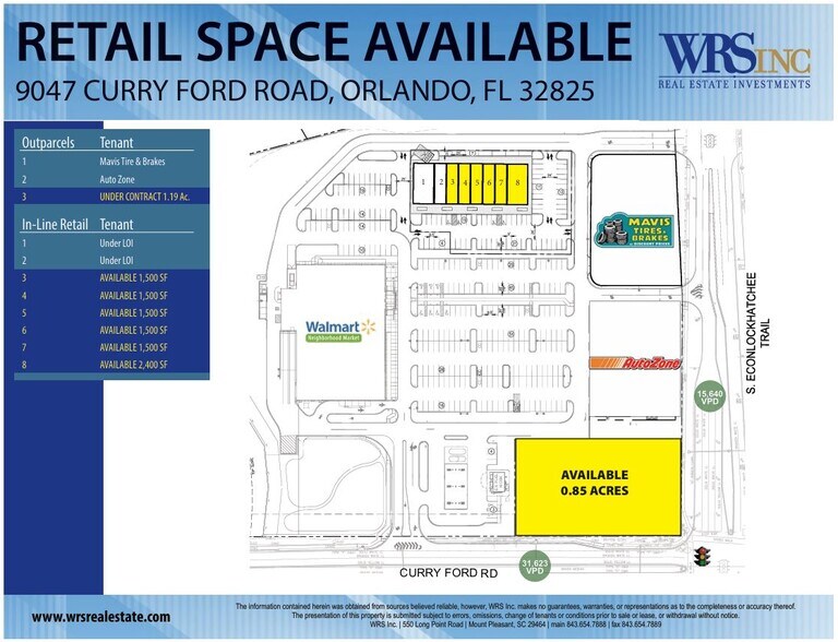 Primary Photo Of 9047 Curry Ford Rd, Orlando Storefront For Lease