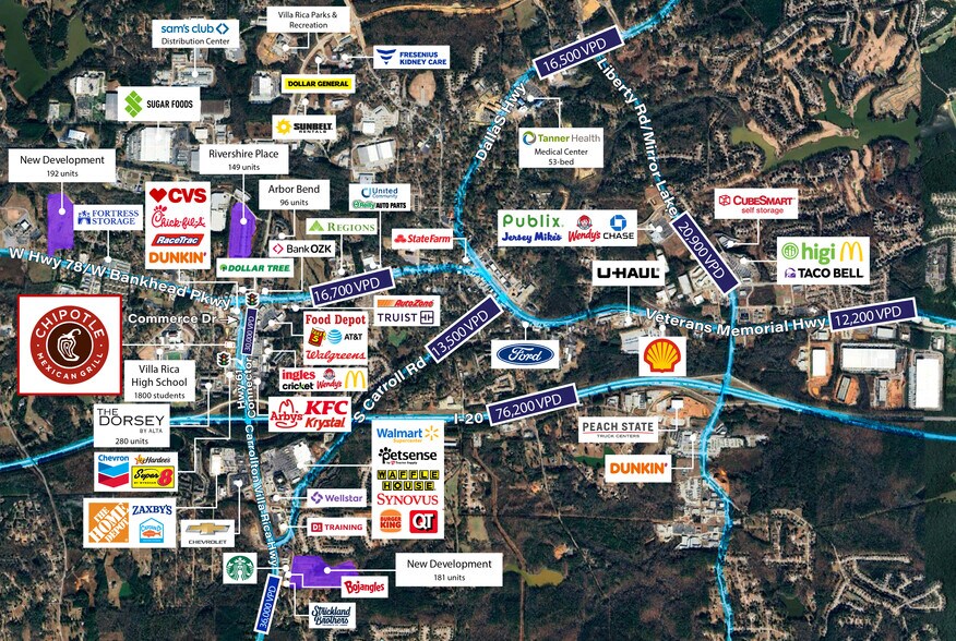 More Photos Of 147 Commerce Dr, Villa Rica Fast Food For Sale