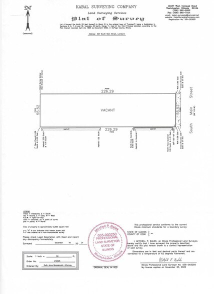 More Photos Of 324 S Main St, Lombard Land For Sale