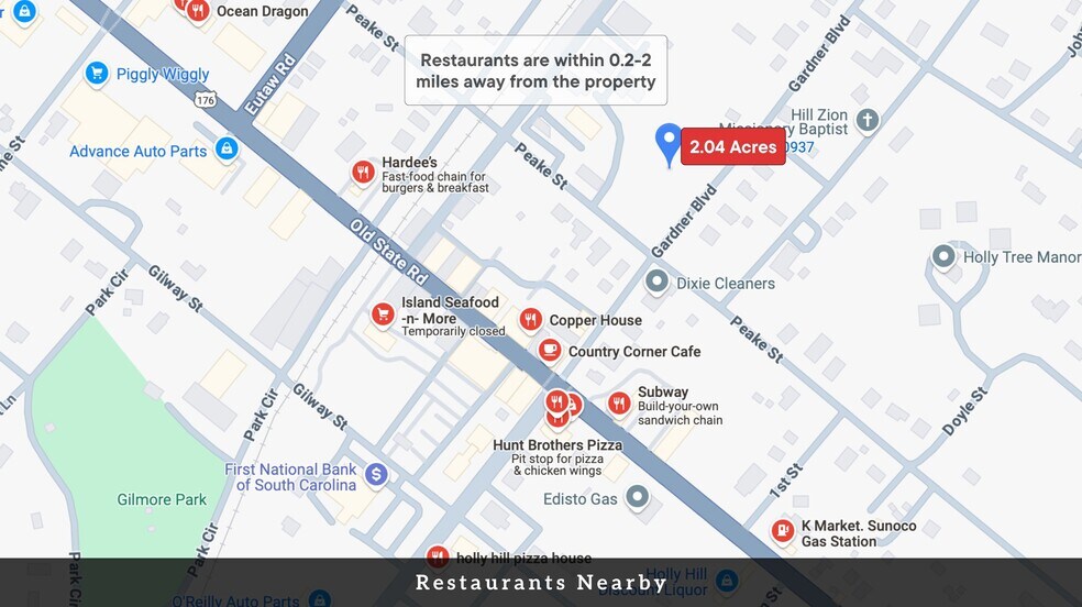 More Photos Of 1000 Peake St, Holly Hill Land For Sale