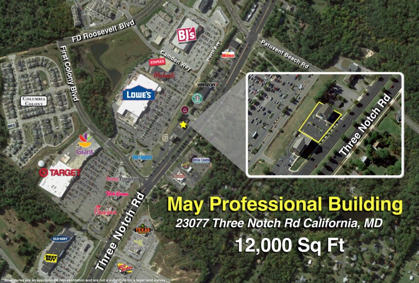 More Photos Of 23077 Three Notch Rd, California Office For Lease