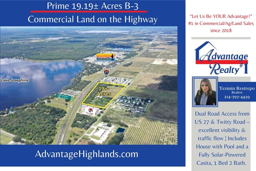 Primary Photo Of 11400 Us-27 Highway S, Sebring Land For Sale