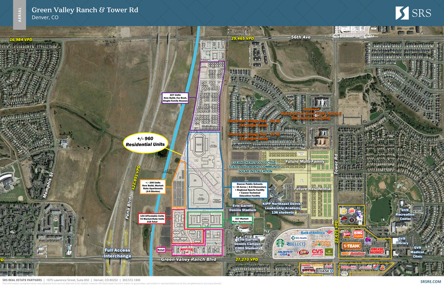 Primary Photo Of Green Valley Ranch Blvd @ Telluride St, Denver Land For Lease