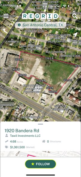 Primary Photo Of 1920 Bandera Rd, San Antonio Land For Sale