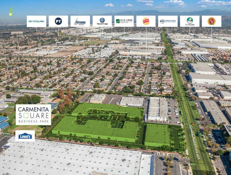 More Photos Of 14775-14799 Carmenita Rd, Norwalk Light Manufacturing For Lease