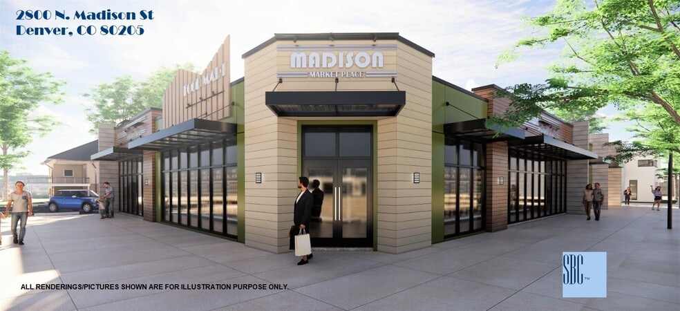 Primary Photo Of 2800-2810 N Madison St, Denver Restaurant For Lease