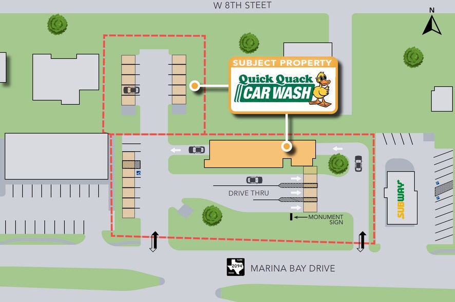 More Photos Of 226 Marina Bay Dr, Kemah Freestanding For Sale