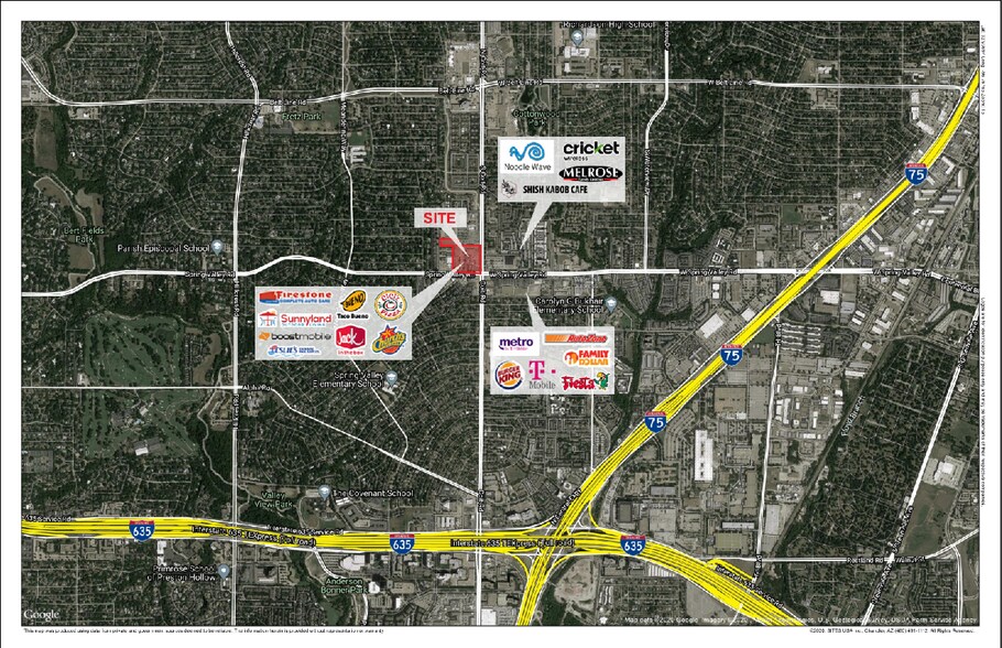 More Photos Of 7879 Spring Valley Rd, Dallas General Retail For Lease