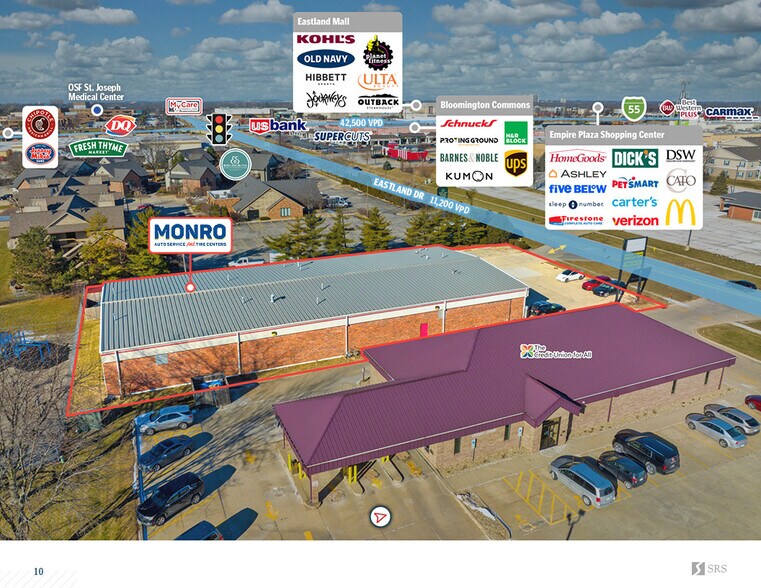 More Photos Of 1809 Eastland Dr, Bloomington Auto Repair For Sale