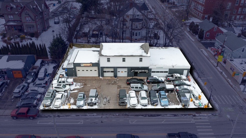 Primary Photo Of 1220 Broad St, Central Falls Auto Repair For Sale