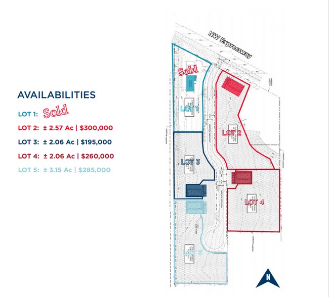 More Photos Of 15004 NW Expressway, Piedmont Land For Sale
