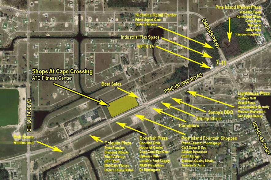 More Photos Of 1133 SW Pine Island Rd, Cape Coral Land For Lease