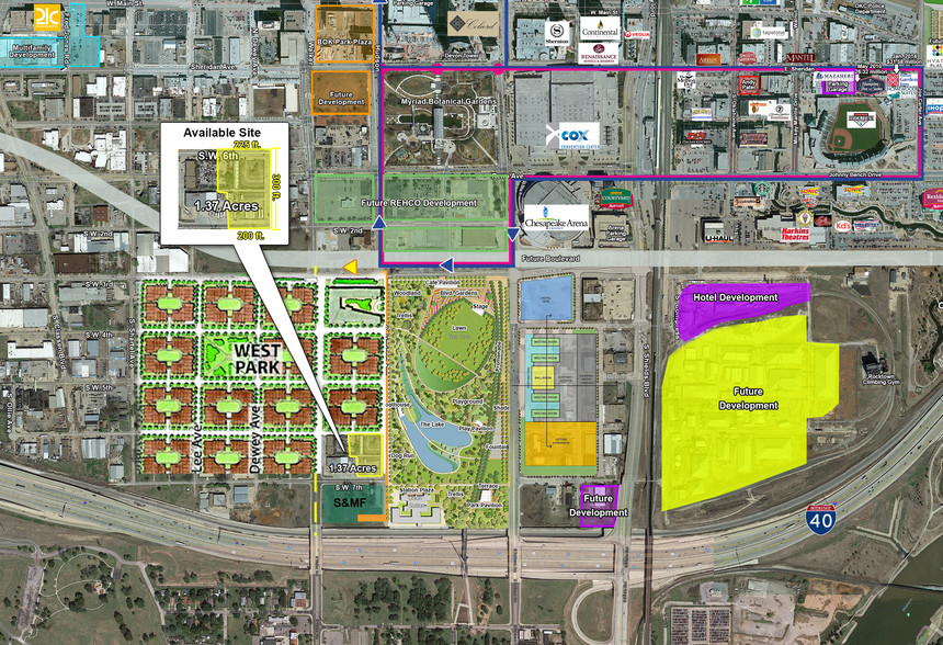 Primary Photo Of S. Hudson Ave & SW 6th Street, Oklahoma City Land For Sale