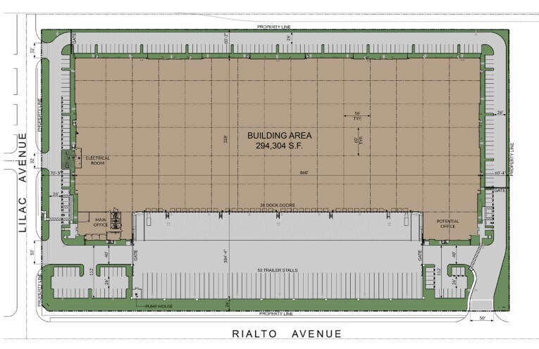 Primary Photo Of 436 W Rialto Ave, Rialto Distribution For Lease