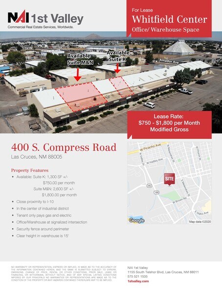 More Photos Of 400 S Compress Rd, Las Cruces Service For Lease