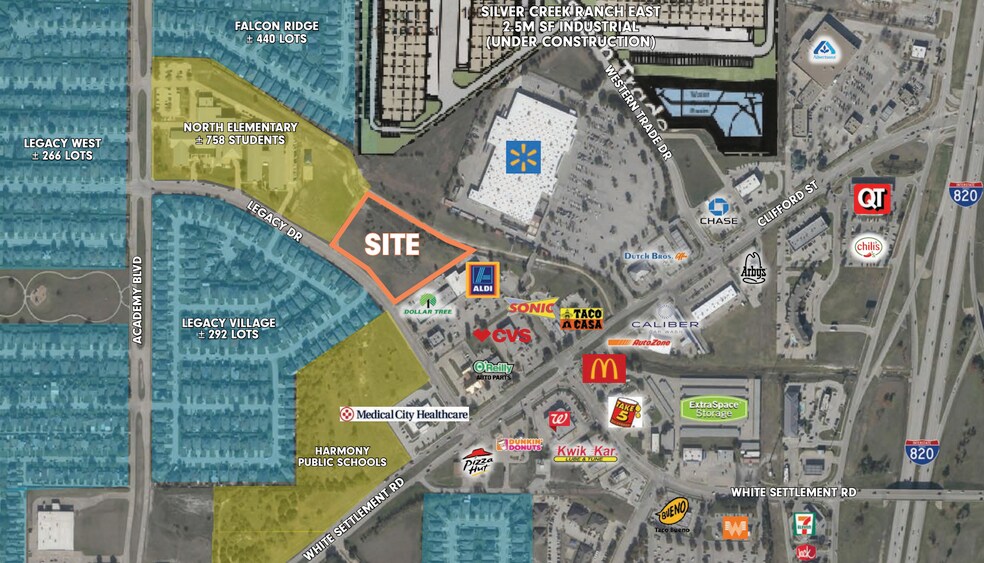 Primary Photo Of 9750 Legacy Dr, Fort Worth Land For Sale