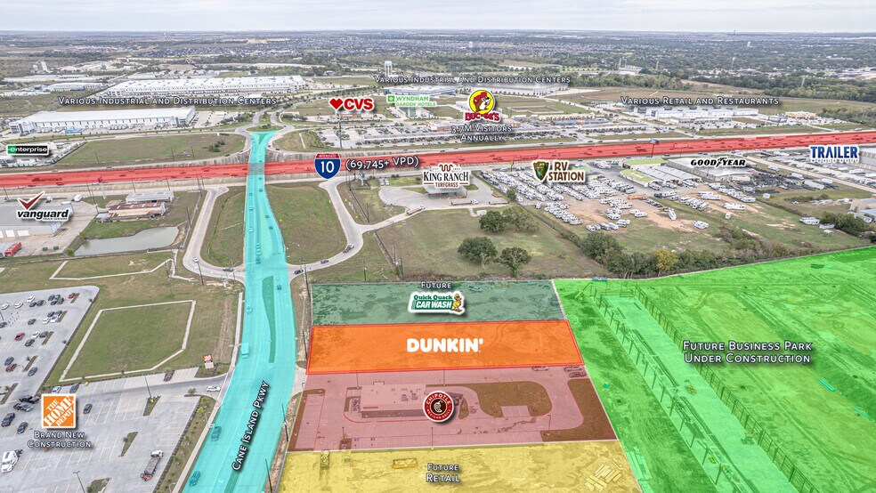 More Photos Of 136 Cane Island Pky, Katy General Retail For Sale
