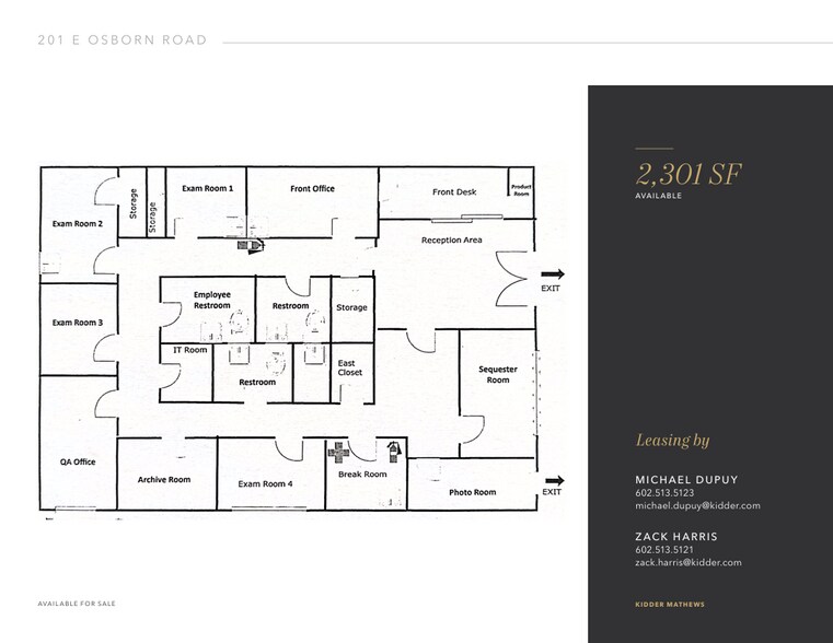 More Photos Of 201 E Osborn Rd, Phoenix Medical For Sale